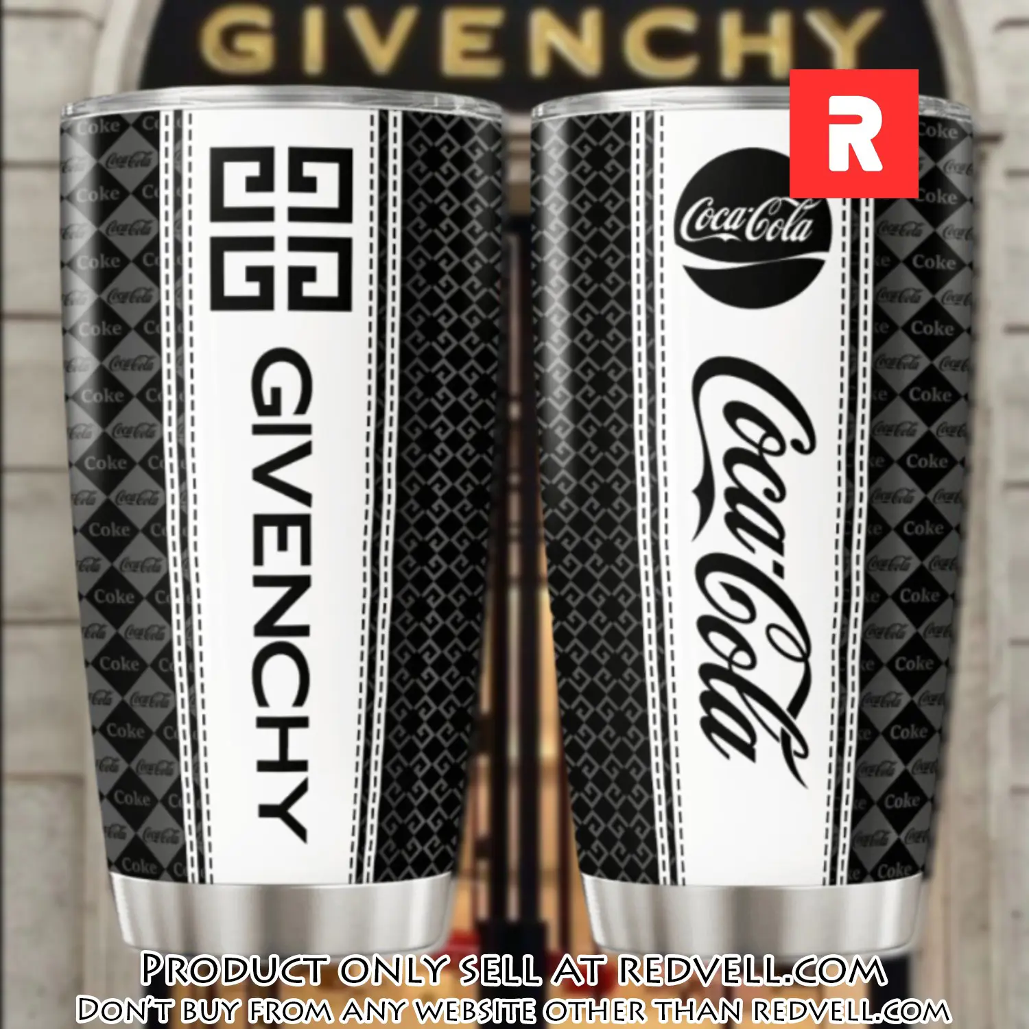 Givenchy coca cola stainless steel tumbler 20oz30oz rv4939302